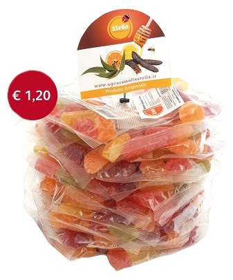 CARAMELLE STELLA GELEES DI FRUTTA 50 G - farmascienza.it
