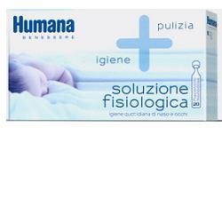 HUMANA SOLUZIONE FISIOLOGICA MONODOSE, 20 FLACONCINI DA 5ML - farmascienza.it