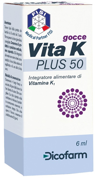 VITA K PLUS 50 GOCCE 6 ML - farmascienza.it