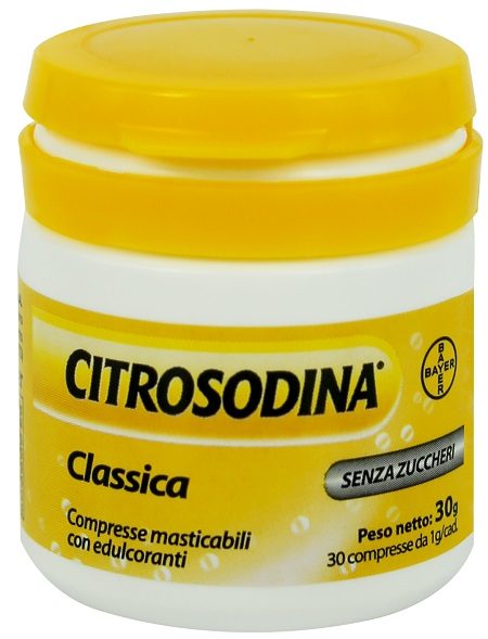 CITROSODINA CLASSICA 30 COMPRESSE MASTICABILI - farmascienza.it