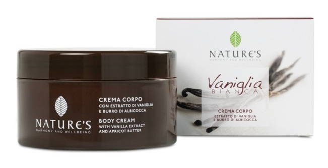 NATURE'S VANIGLIA BIANCA CREMA CORPO 200 ML - farmascienza.it