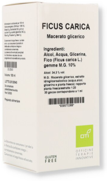 FICUS CARICA MACERATO GLICERICO 10% GOCCE 100ML - farmascienza.it