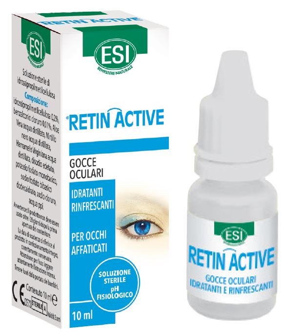 ESI RETIN ACTIVE MIRTILLO GOCCE OCULARI 1 FLACONE 10 ML - farmascienza.it