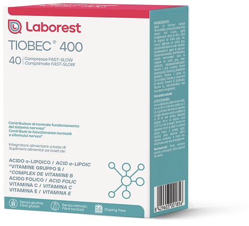 TIOBEC 400 40 COMPRESSE FAST-SLOW DA 1,28 G - farmascienza.it