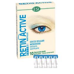 ESI RETIN ACTIVE MIRTILLO GOCCE OCULARI 10 FLACONCINI MONODOSE DA 0,5 ML - farmascienza.it