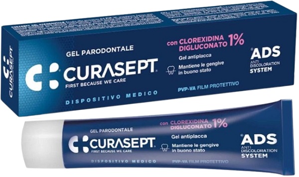 CURASEPT ADS GEL PARODONTALE CLOREXIDINA DIGLUCONATO 1% 30 ML - farmascienza.it