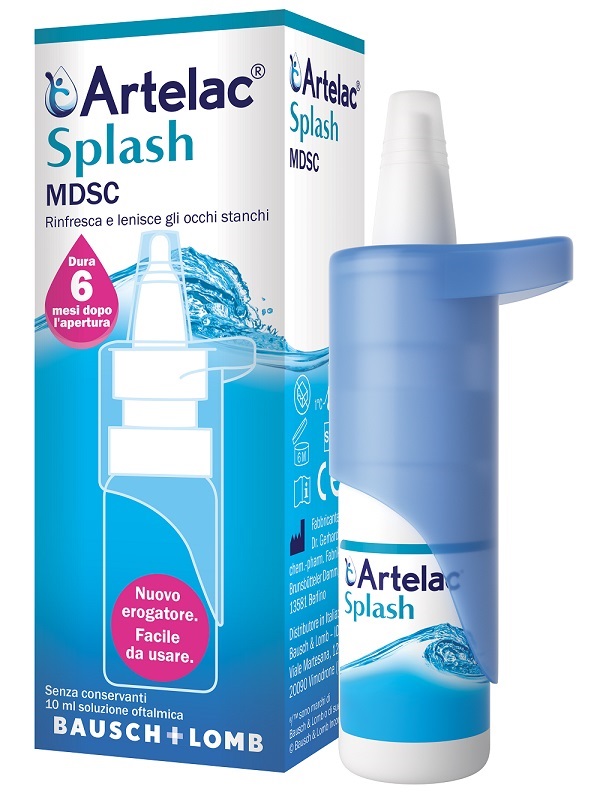 ARTELAC SPLASH MULTIDOSE GOCCE OCULARI FLACONE 10 ML - farmascienza.it