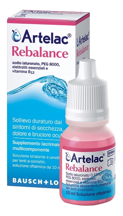ARTELAC REBALANCE GOCCE OCULARI MULTIDOSE SENZA CONSERVANTI 10 ML - farmascienza.it