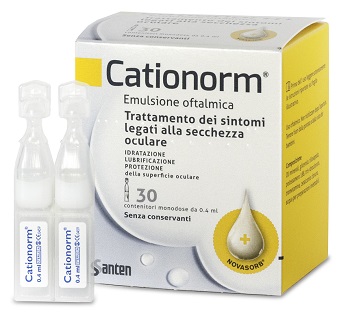 CATIONORM GOCCE 30 FIALE MONODOSE DA 0,4 ML - farmascienza.it