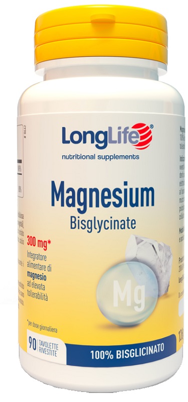 LONGLIFE MAGNESIUM BISGLYCINATE 90 TAVOLETTE - farmascienza.it