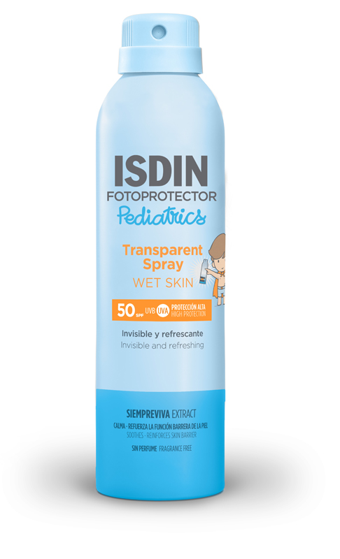 TRANSPARENT SPRAY WET SKIN PEDIATRICS SPF50 250 ML - farmascienza.it