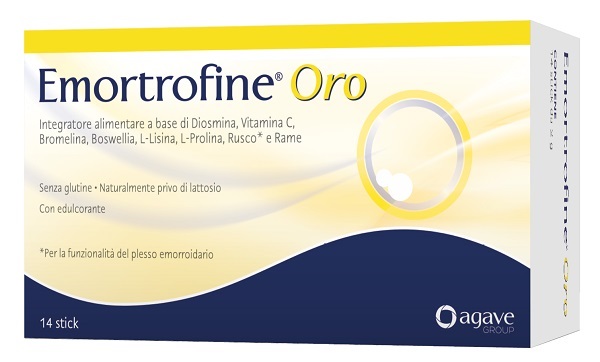EMORTROFINE ORO 14 STICK 2 G - farmascienza.it