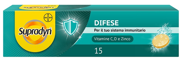 SUPRADYN DIFESE 15 COMPRESSE EFFERVESCENTI - farmascienza.it