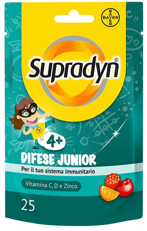 SUPRADYN DIFESE JUNIOR 25 CARAMELLE GOMMOSE - farmascienza.it