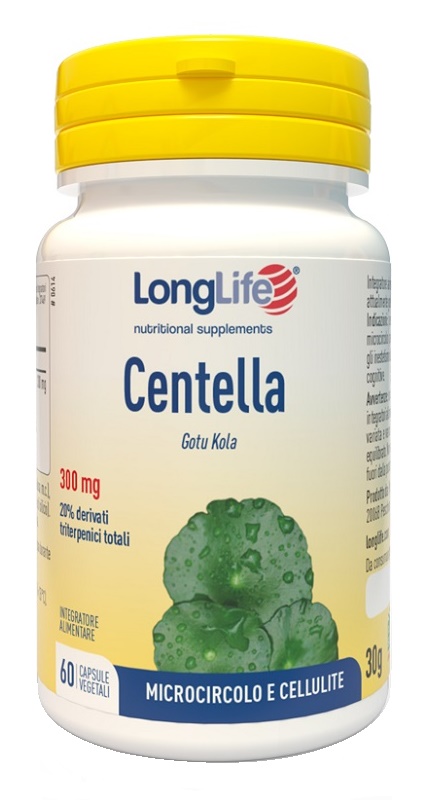 LONGLIFE CENTELLA 20% 60 CAPSULE - farmascienza.it