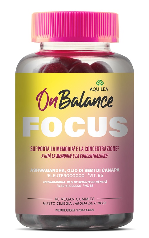 AQUILEA ON BALANCE FOCUS 60 GUMMIES - farmascienza.it
