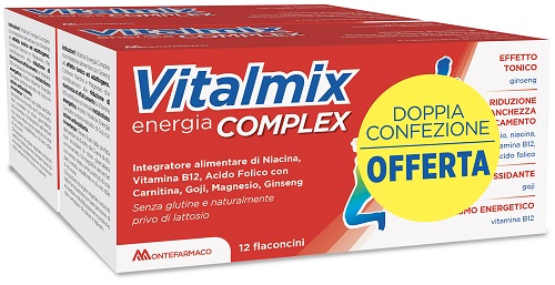 VITALMIX COMPLEX BIPACK 2 CONFEZIONI DA 12 FLACONCINI DA 12 ML - farmascienza.it