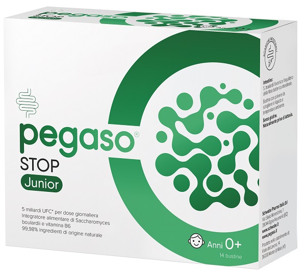 PEGASO STOP JUNIOR 14 BUSTINE DA 3 G SENZA GLUTINE NATURALMENTE PRIVO DI LATTOSIO - farmascienza.it