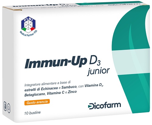 IMMUN UP D3 JUNIOR 10 BUSTINE DA 3 G - farmascienza.it