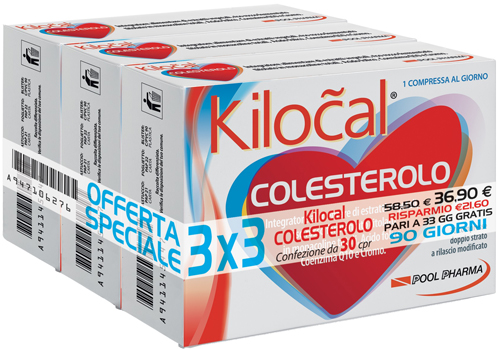 KILOCAL COLESTEROLO 30 COMPRESSE - farmascienza.it