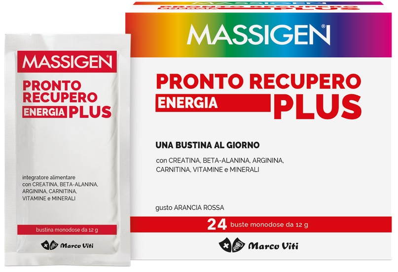 MASSIGEN PRONTO RECUPERO ENERGIA PLUS 24 BUSTINE 12 G - farmascienza.it