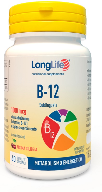LONGLIFE B12 1000 MCG 60 COMPRESSE - farmascienza.it