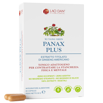 PANAX PLUS GINSENG AMERICANO 60 CAPSULE - farmascienza.it