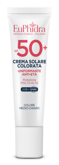 EUPHIDRA KALEIDO CREMA COLORATA MEDIO-CHIARO VISO SPF50+ 30 ML - farmascienza.it