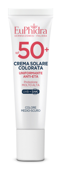 EUPHIDRA KALEIDO CREMA COLORATA MEDIO-SCURO VISO SPF50+ 30 ML - farmascienza.it