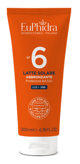 EUPHIDRA KALEIDO LATTE SOLARE ABBRONZANTE SPF6 200 ML - farmascienza.it