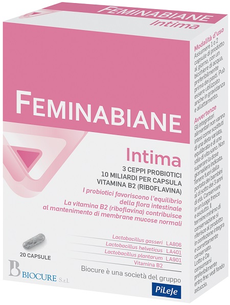FEMINABIANE INTIMA 20 CAPSULE - farmascienza.it