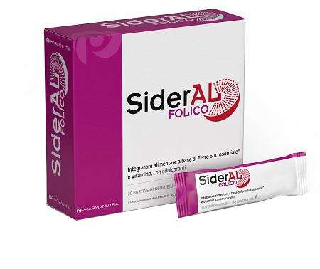 SIDERAL FOLICO 30 MG 20 BUSTINE OROSOLUBILI - farmascienza.it