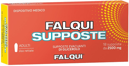 SUPPOSTE FALQUI 18 SUPPOSTE CON GLICERINA 2500MG ADULTI - farmascienza.it