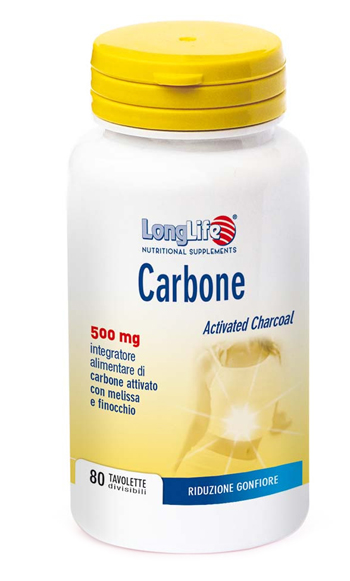 LONGLIFE CARBONE 80 TAVOLETTE - farmascienza.it