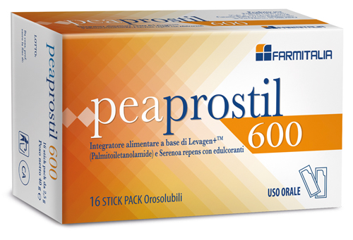 PEAPROSTIL 600 16 STICK PACK OROSOLUBILI - farmascienza.it