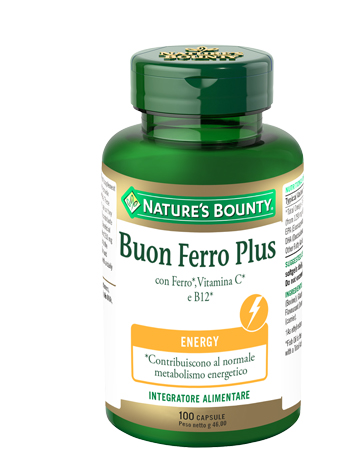 BUON FERRO PLUS 100 CAPSULE - farmascienza.it
