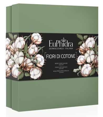 EUPHIDRA COFANETTO FIORI DI COTONE CONTENENTE 1 BAGNO CREMA 1 ACQ PROFUMATA 1 - farmascienza.it