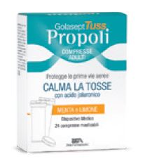 GOLASEPT TUSS PROPOLI CPR TOSSE DISPOSITIVO MEDICO COMPRESSE MASTICABILI ALLA PROPOLI IN ASTUCCIO - farmascienza.it