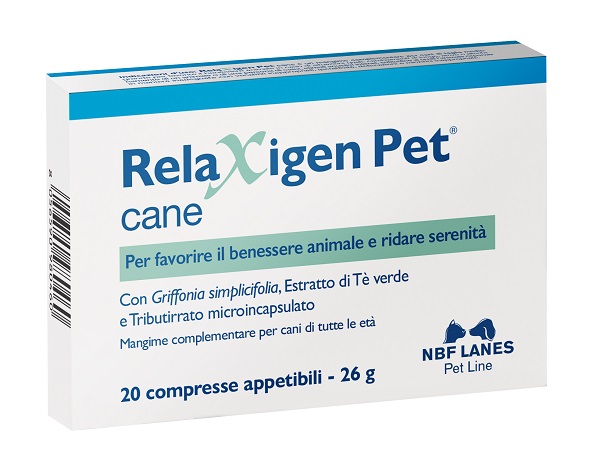 RELAXIGEN PET CANE BLISTER 20 COMPRESSE APPETIBILI - farmascienza.it