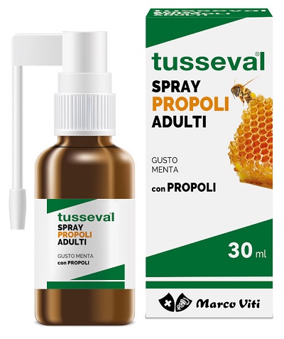 TUSSEVAL GOLA PROPOLI SPRAY PER ADULTI 30 ML - farmascienza.it