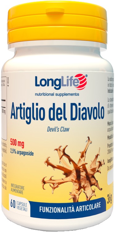 LONGLIFE ARTIGLIO DEL DIAVOLO 2% 60 CAPSULE - farmascienza.it