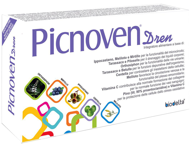 PICNOVEN DREN 100 COMPRESSE 62 G - farmascienza.it