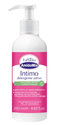 EUPHIDRA AMIDOMIO INTIMO DETERGENTE ATTIVO 250 ML - farmascienza.it
