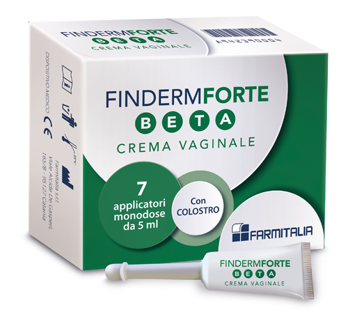 FINDERM FORTE BETA CREMA VAGINALE 7 APPLICATORI MONOUSO 5 G - farmascienza.it