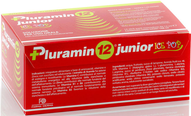 PLURAMIN12 JUNIOR 14 STICK PACK 12 ML - farmascienza.it