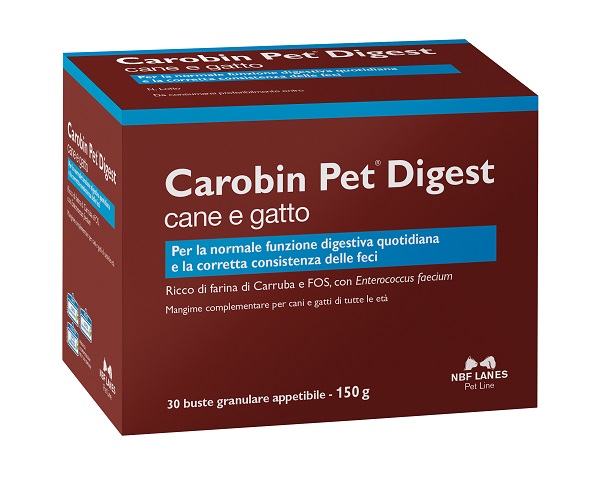 CAROBIN PET DIGEST GRANULARE 30 BUSTE DA 5 G - farmascienza.it