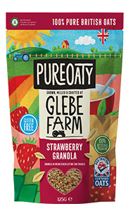 GLEBE FARM GRANOLA AVENA FRAGOLA 325 G - farmascienza.it