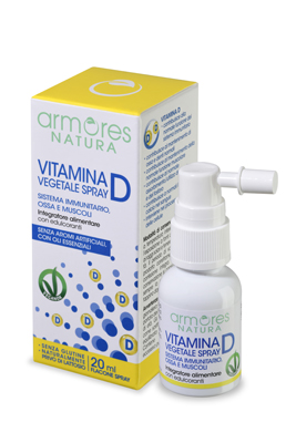 ARMORES NATURA VITAMINA D VEGETALE SPRAY 20 ML - farmascienza.it