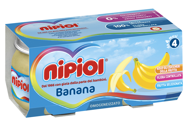 NIPIOL OMOGENEIZZATO BANANA 2 X 80 G - farmascienza.it