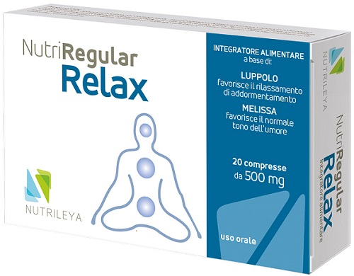 NUTRIREGULAR RELAX 20 COMPRESSE - farmascienza.it